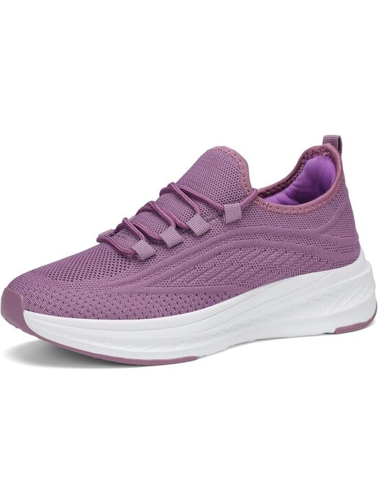 Shoes - Women's Purple Breathable Lightweight Walking Non Slip Fashion Casual Sneaker